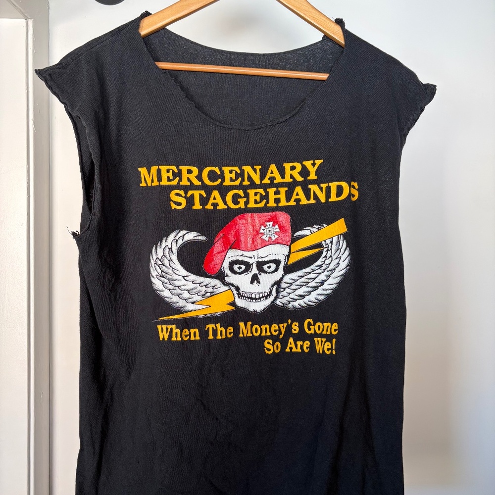 Mercenary Stagehands muscle tee